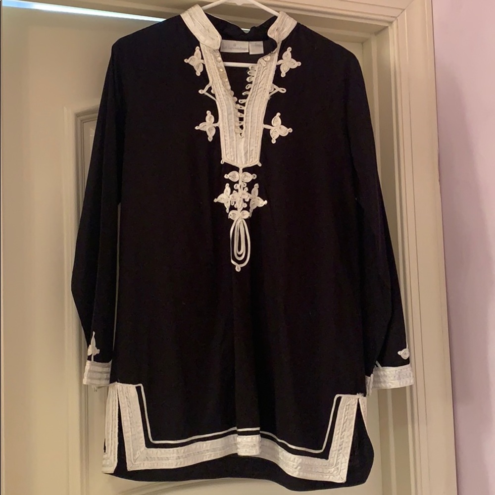 [Soft Surroundings] B&W Tunic - image 1